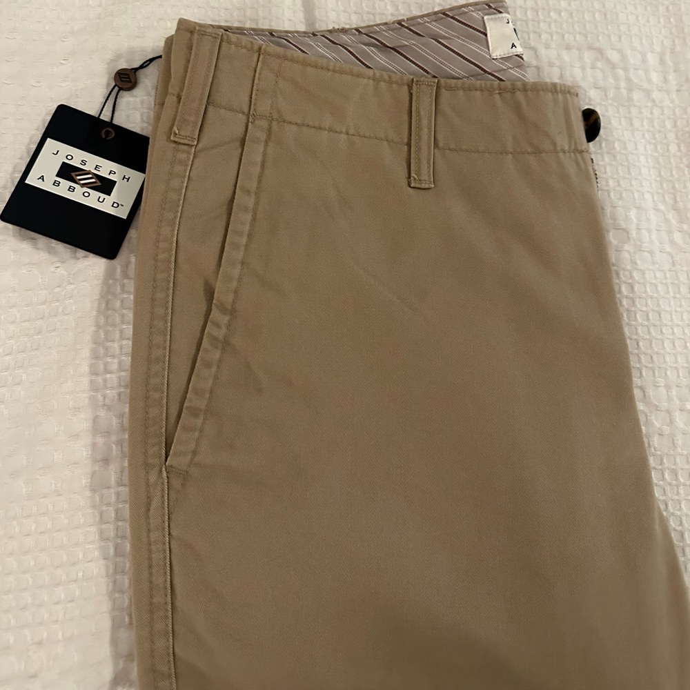 NEW Mens Joseph Abboud khaki pants